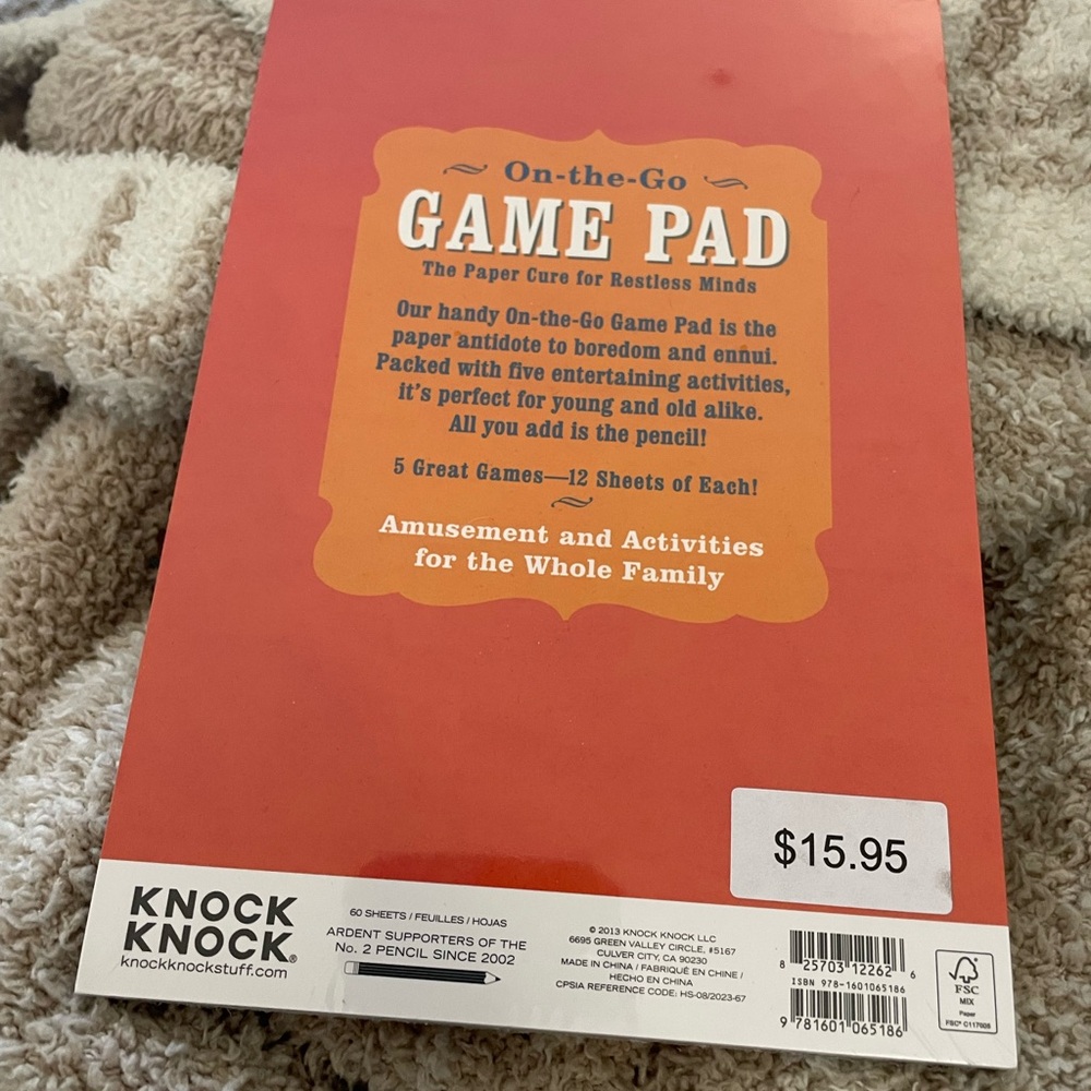 On-the-Go Game Pad - Red - Picture 2 of 2